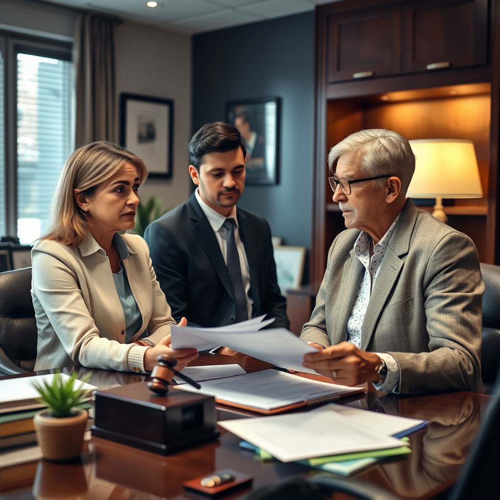 How is child custody decided in King George County